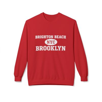 Brighton Beach Brooklyn Softstyle Fleece Crewneck Sweatshirt