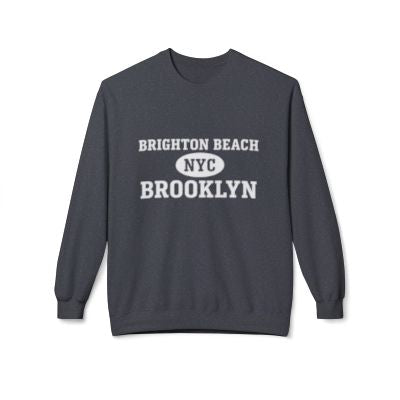 Brighton Beach Brooklyn Softstyle Fleece Crewneck Sweatshirt
