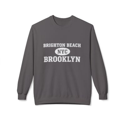 Brighton Beach Brooklyn Softstyle Fleece Crewneck Sweatshirt