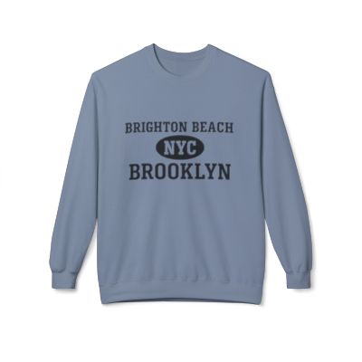 Brighton Beach Brooklyn Softstyle Fleece Crewneck Sweatshirt