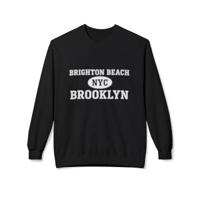 Brighton Beach Brooklyn Softstyle Fleece Crewneck Sweatshirt