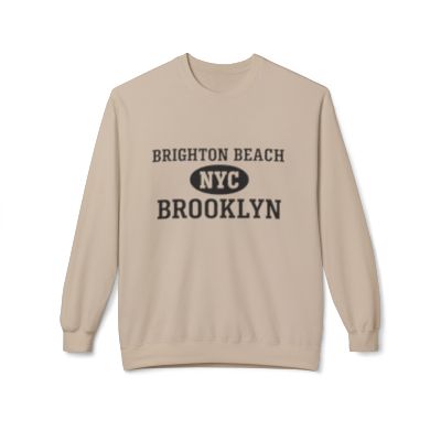 Brighton Beach Brooklyn Softstyle Fleece Crewneck Sweatshirt