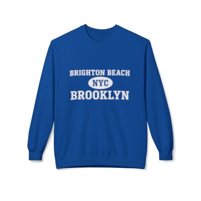 Brighton Beach Brooklyn Softstyle Fleece Crewneck Sweatshirt