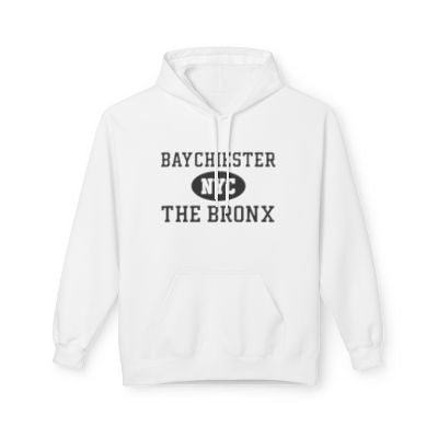 Baychester NYC Unisex Hoodie Bronx Softstyle Fleece Crewneck