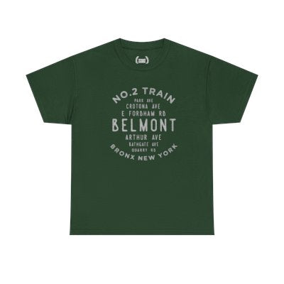 Belmont NYC Streets Unisex T-Shirt