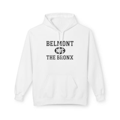 Belmont NYC Unisex Hoodie Bronx Softstyle Fleece Crewneck