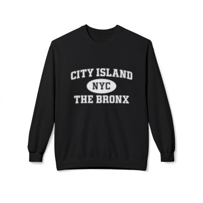 City Island Bronx Softstyle Fleece Crewneck Sweatshirt