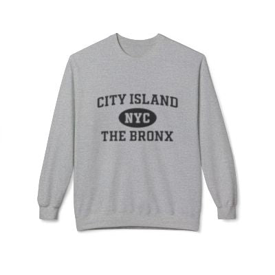 City Island Bronx Softstyle Fleece Crewneck Sweatshirt