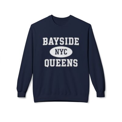 Bayside Queens Softstyle Fleece Crewneck Sweatshirt