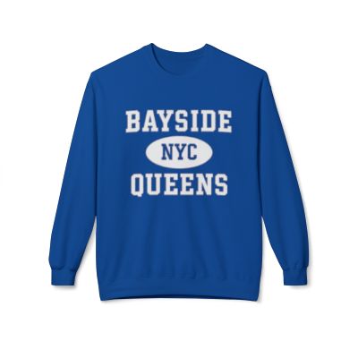 Bayside Queens Softstyle Fleece Crewneck Sweatshirt