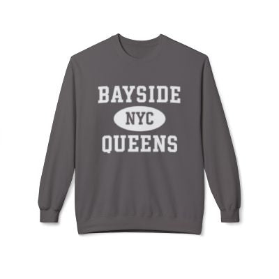 Bayside Queens Softstyle Fleece Crewneck Sweatshirt