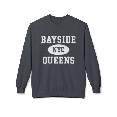 Bayside Queens Softstyle Fleece Crewneck Sweatshirt