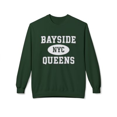 Bayside Queens Softstyle Fleece Crewneck Sweatshirt