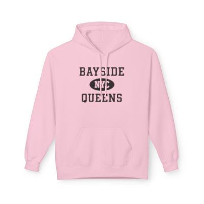 Bayside NYC Unisex Hoodie Queens Softstyle Fleece Crewneck