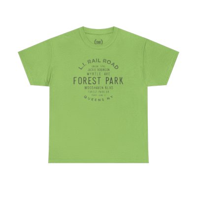Forest Park NYC Streets Unisex T-Shirt