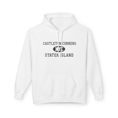 Castleton Corners NYC Unisex Hoodie Staten Softstyle Fleece Crewneck