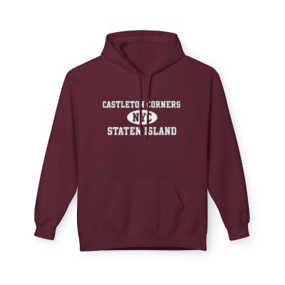 Castleton Corners NYC Unisex Hoodie Staten Softstyle Fleece Crewneck