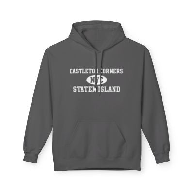 Castleton Corners NYC Unisex Hoodie Staten Softstyle Fleece Crewneck