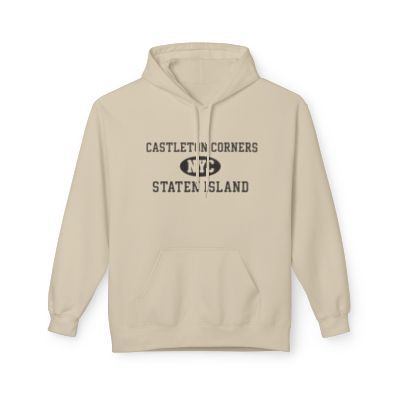 Castleton Corners NYC Unisex Hoodie Staten Softstyle Fleece Crewneck