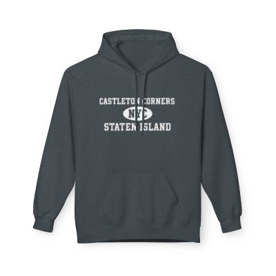 Castleton Corners NYC Unisex Hoodie Staten Softstyle Fleece Crewneck