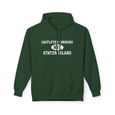 Castleton Corners NYC Unisex Hoodie Staten Softstyle Fleece Crewneck