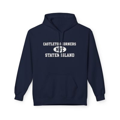 Castleton Corners NYC Unisex Hoodie Staten Softstyle Fleece Crewneck