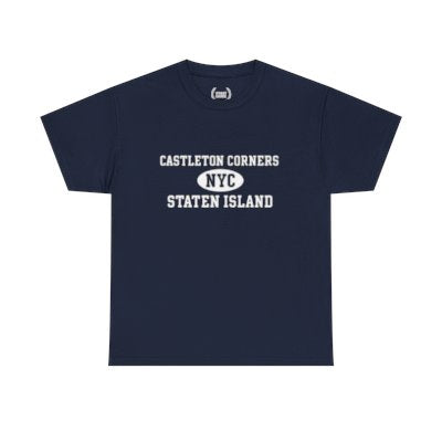 Castleton Corners Staten Unisex T-Shirt –Collegiate Style