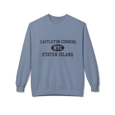Castleton Corners Staten Softstyle Fleece Crewneck Sweatshirt