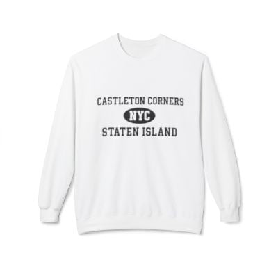 Castleton Corners Staten Softstyle Fleece Crewneck Sweatshirt