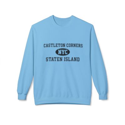 Castleton Corners Staten Softstyle Fleece Crewneck Sweatshirt