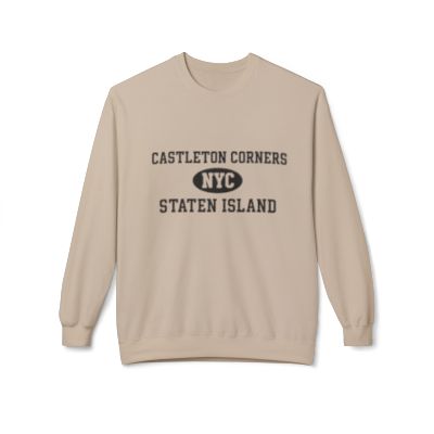 Castleton Corners Staten Softstyle Fleece Crewneck Sweatshirt
