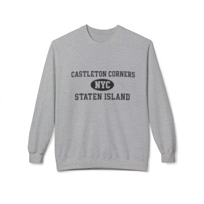 Castleton Corners Staten Softstyle Fleece Crewneck Sweatshirt
