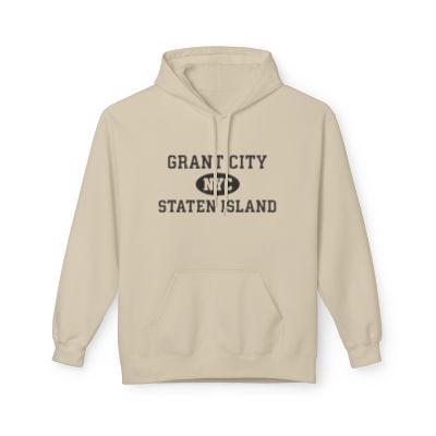 Grant City NYC Unisex Hoodie Staten Island Softstyle Fleece Crewneck
