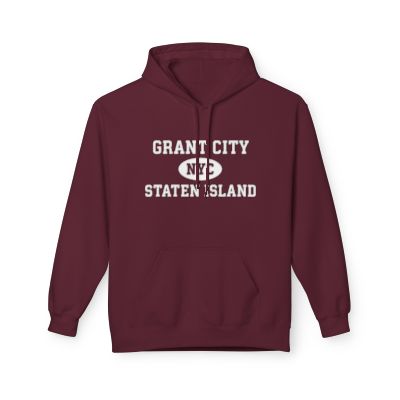 Grant City NYC Unisex Hoodie Staten Island Softstyle Fleece Crewneck