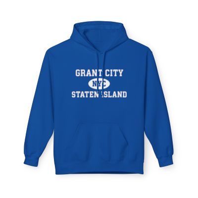 Grant City NYC Unisex Hoodie Staten Island Softstyle Fleece Crewneck