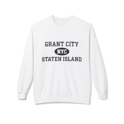 Grant City Staten Island Softstyle Fleece Crewneck Sweatshirt