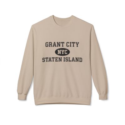 Grant City Staten Island Softstyle Fleece Crewneck Sweatshirt