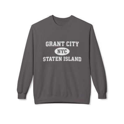 Grant City Staten Island Softstyle Fleece Crewneck Sweatshirt