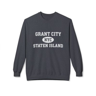 Grant City Staten Island Softstyle Fleece Crewneck Sweatshirt