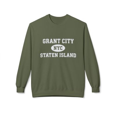 Grant City Staten Island Softstyle Fleece Crewneck Sweatshirt