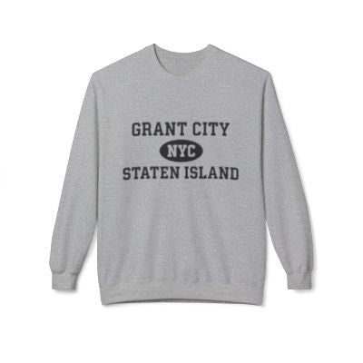 Grant City Staten Island Softstyle Fleece Crewneck Sweatshirt