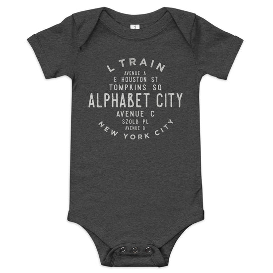 Alphabet City Manhattan NYC Infant Bodysuit