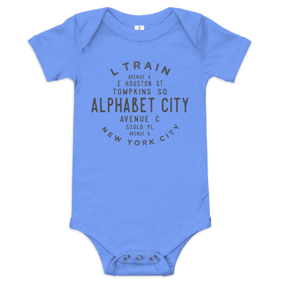 Alphabet City Manhattan NYC Infant Bodysuit