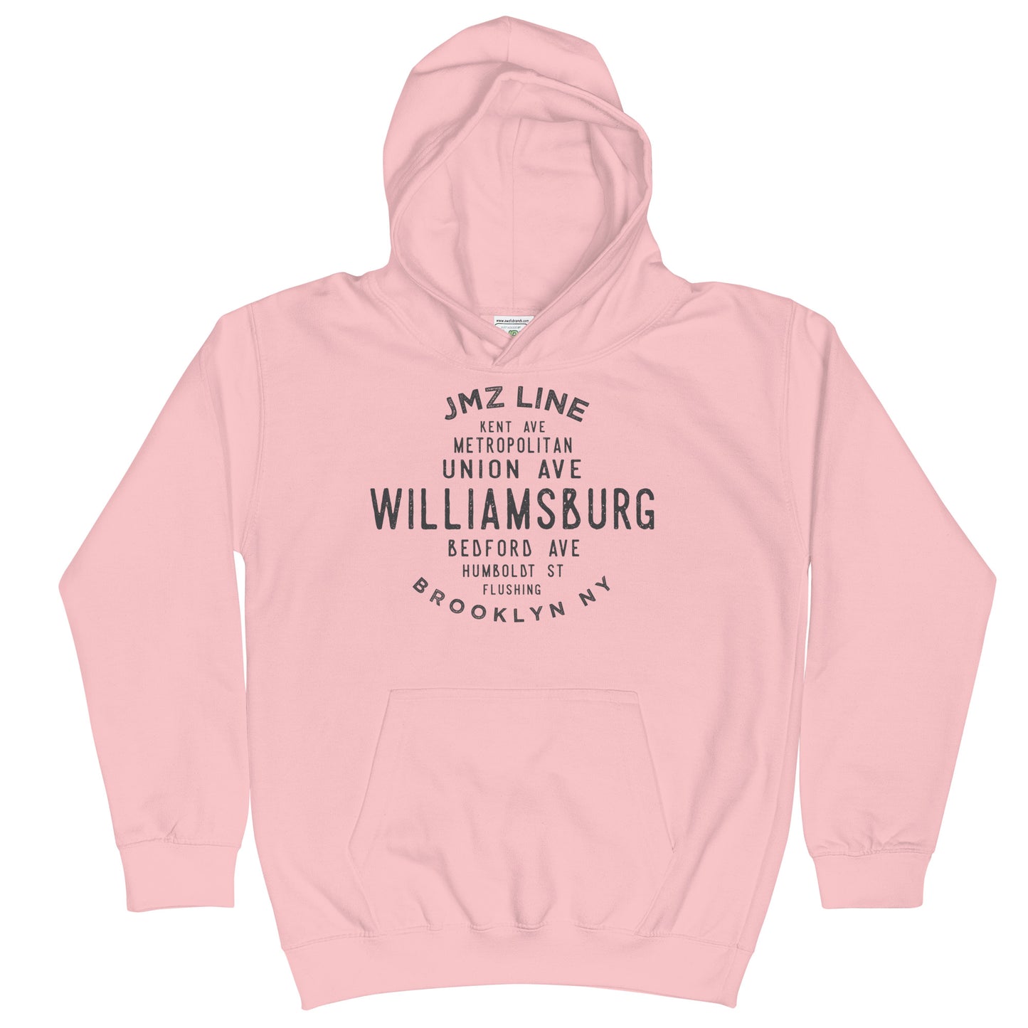 Williamsburg Brooklyn NYC Kids Hoodie
