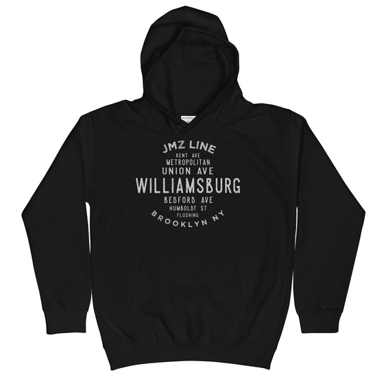 Williamsburg Brooklyn NYC Kids Hoodie