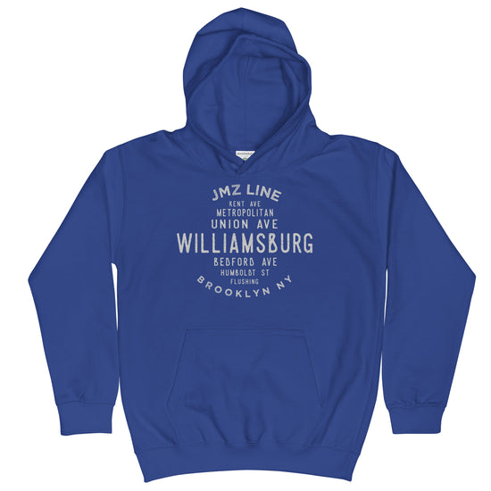 Williamsburg Brooklyn NYC Kids Hoodie