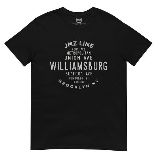 Williamsburg Brooklyn NYC Adult Mens Grid Tee