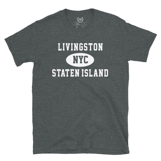 Load image into Gallery viewer, Livingston Staten Island NYC Adult Mens Tee
