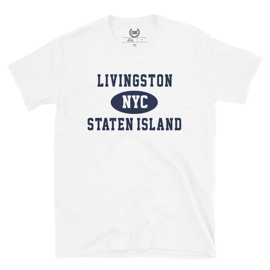 Load image into Gallery viewer, Livingston Staten Island NYC Adult Mens Tee
