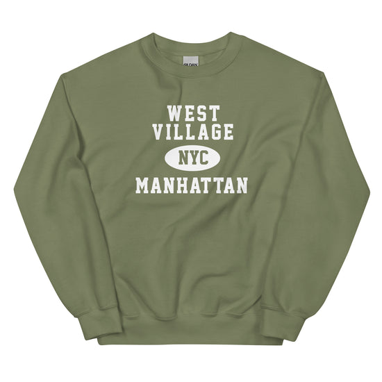 West Village Manhattan NYC Adult Sweatshirt